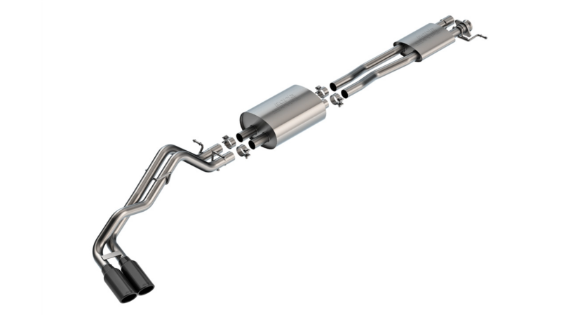 Borla 24-25 Ford Ranger XLT Side Exit S-type Exhaust w/ Black Chrome Tips - 140971BC User 1