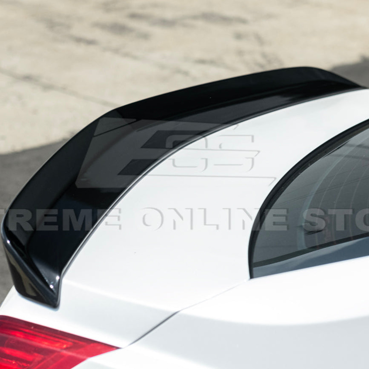 EOS Gloss Black Rear Spoiler - 16-19 Cadillac CTS-V (SPOILER-113-V2-ABS)