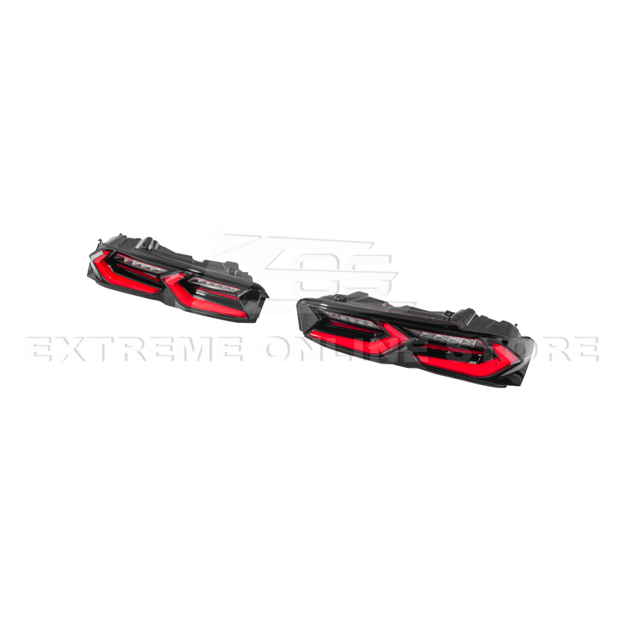 EOS Sequential Signal LED Taillights - Red Lens - 2019-2024 Chevrolet Camaro (TL-1178-RD)
