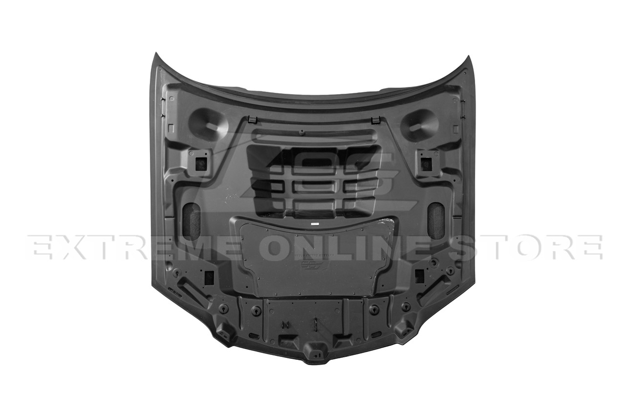 EOS Carbon Fiber Vented ZR1 Style Hood - 08-09 Pontiac G8 (HOOD-942-BKCF)