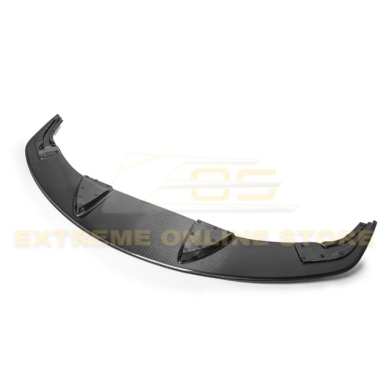 EOS Carbon Fiber Front Splitter Artisan Spirit - 2020+ Toyota Supra A90 (FLIP-260-BKCF)