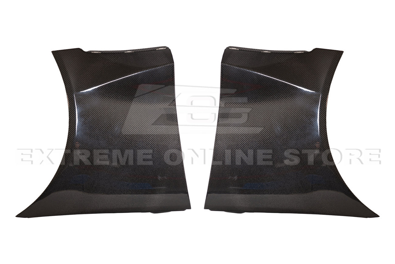 EOS Carbon Fiber Front Side Fenders - 2020+ Toyota Supra A90 (FENDER-448-BKCF)