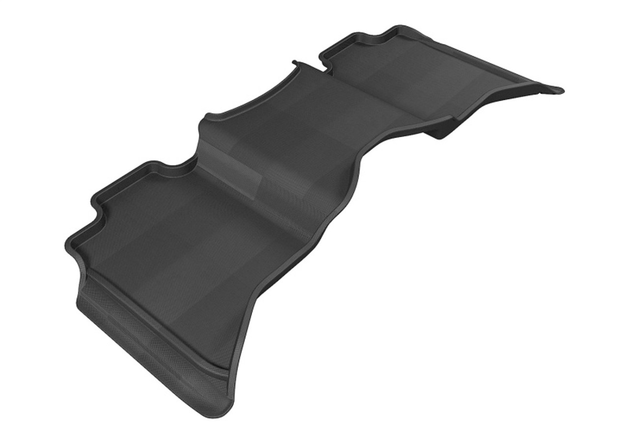 3D MAXpider 2009-2020 Dodge Ram 1500/2500/3500 Crew Cab Kagu 2nd Row Floormats - Black - L1DG01721509