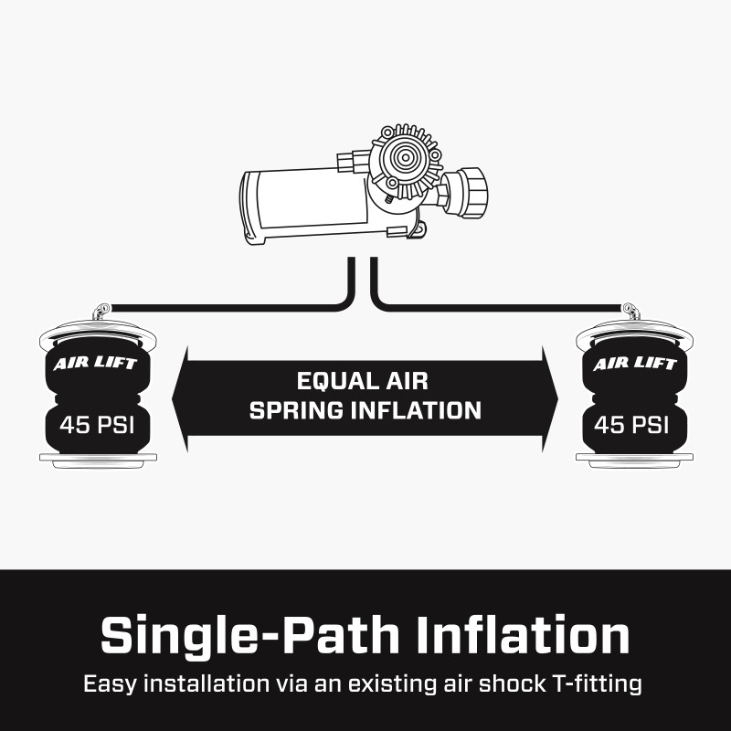 Air Lift Load Controller Single Heavy Duty Compressor - 25854
