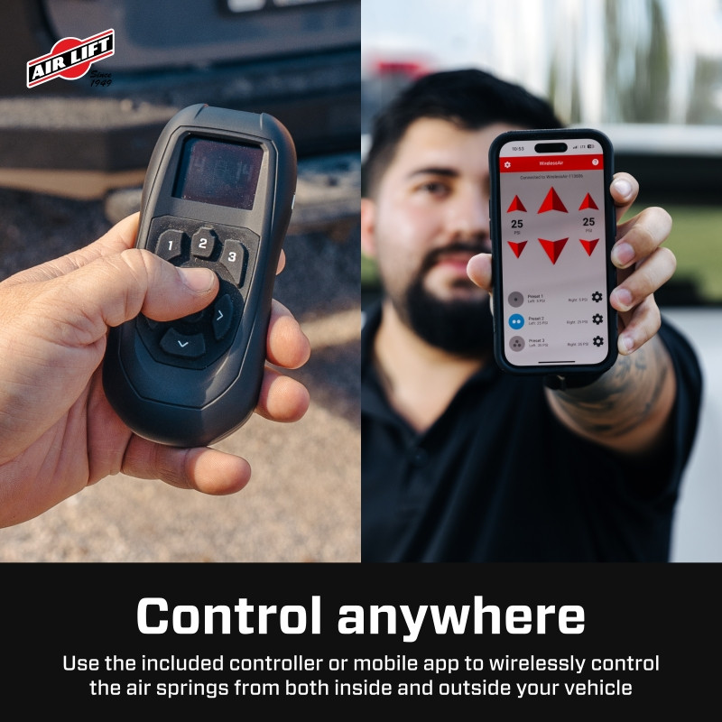 Air Lift Wireless Air Tank Kit w/ EZ Mount - 74100EZ