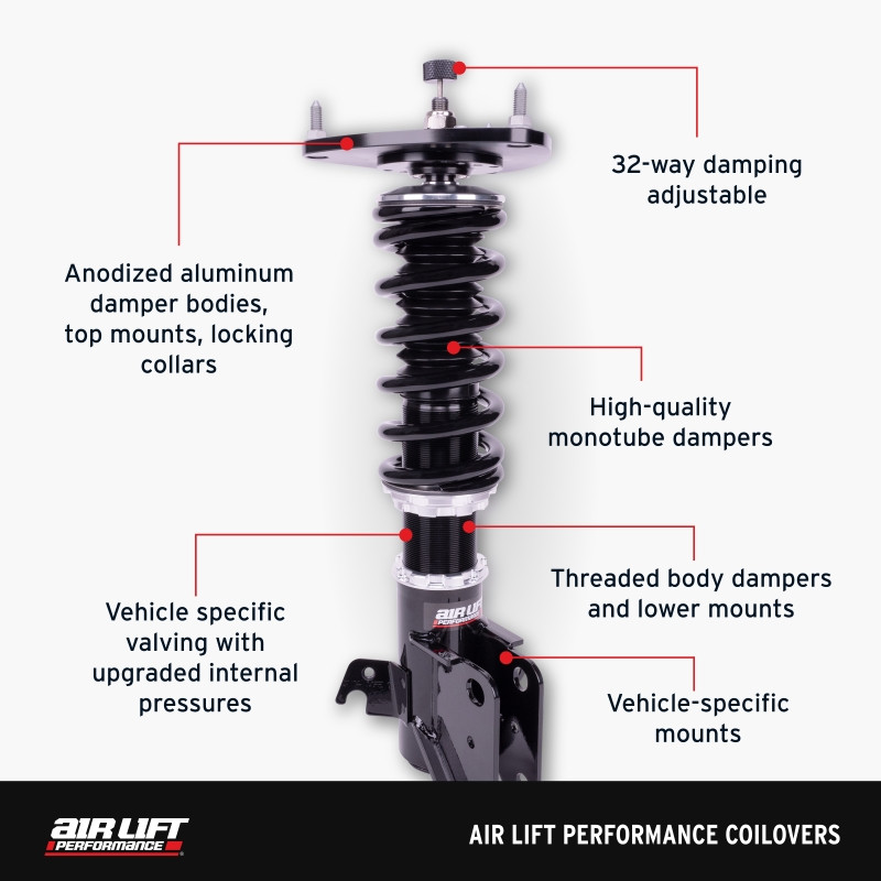 Air Lift Performance 15-21 Subaru WRX / STI Coilover Kit - 79001