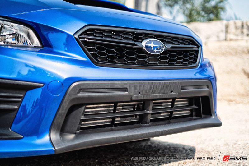 AMS Performance 2015+ Subaru WRX FA20 Front Mount Intercooler Kit w/o Bumper Beam - AMS.36.09.0001-6 Photo - Mounted