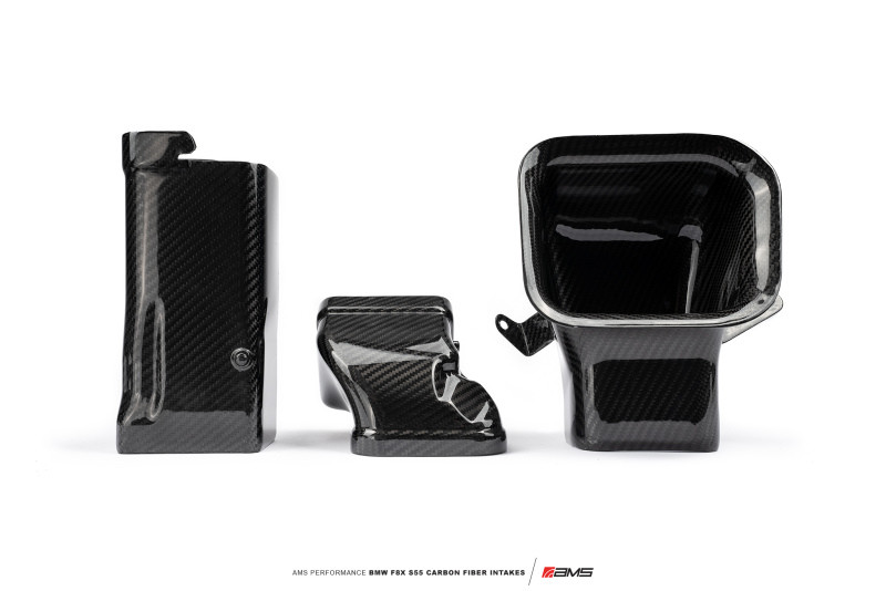 AMS Performance 15-18 BMW M3 / 15-20 BMW M4 w/ S55 3.0L Turbo Engine Carbon Fiber Intake - AMS.39.08.0001-1