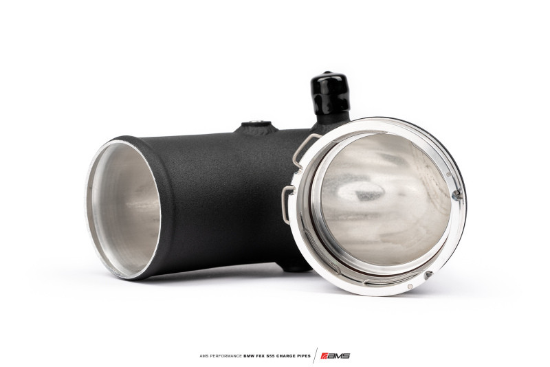 AMS Performance 15-18 BMW M3 / 15-20 BMW M4 w/ S55 3.0L Turbo Engine Charge Pipes - AMS.39.09.0001-1