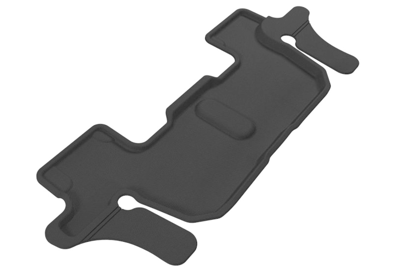 3D MAXpider 2011-2019 Ford Explorer Kagu 3rd Row Floormats - Black - L1FR03631509