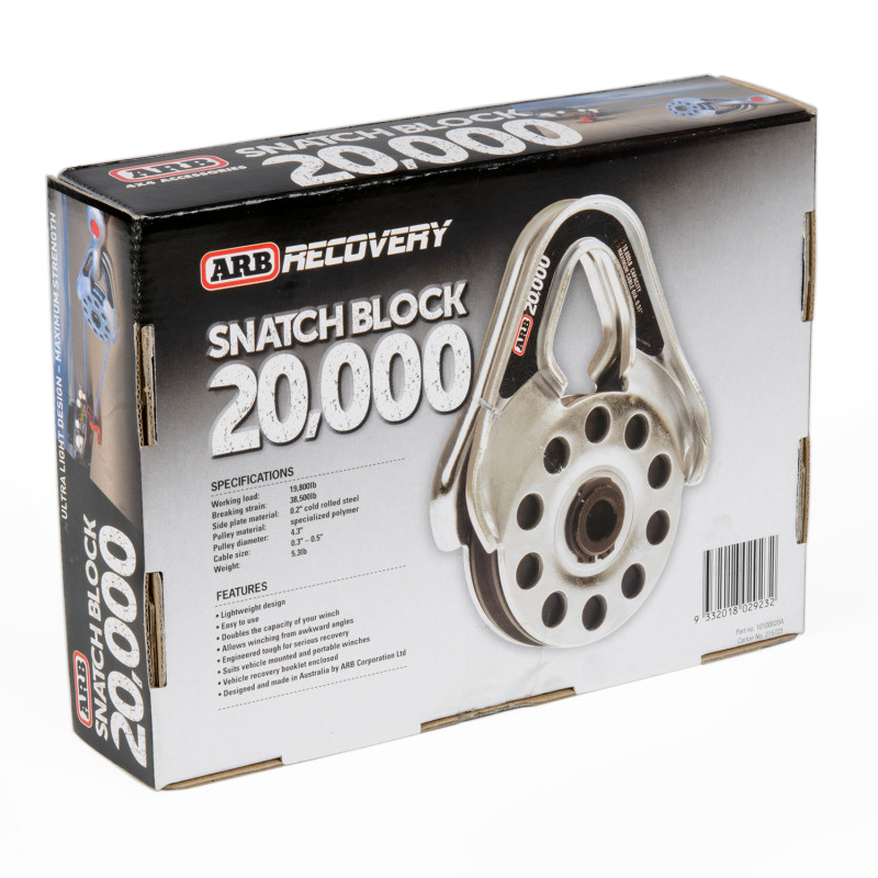 ARB Snatch Block Ultra Light 20000 - 10100020A