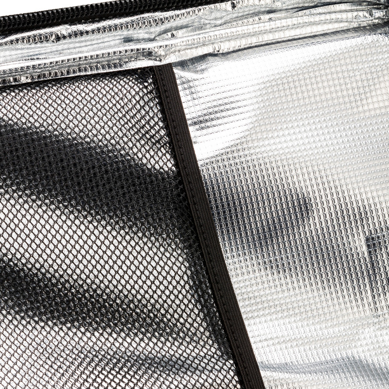 ARB Cooler Bag Charcoal w/ Red Highlights 15in L x 11in W x 9in H Holds 22 Cans - 10100376