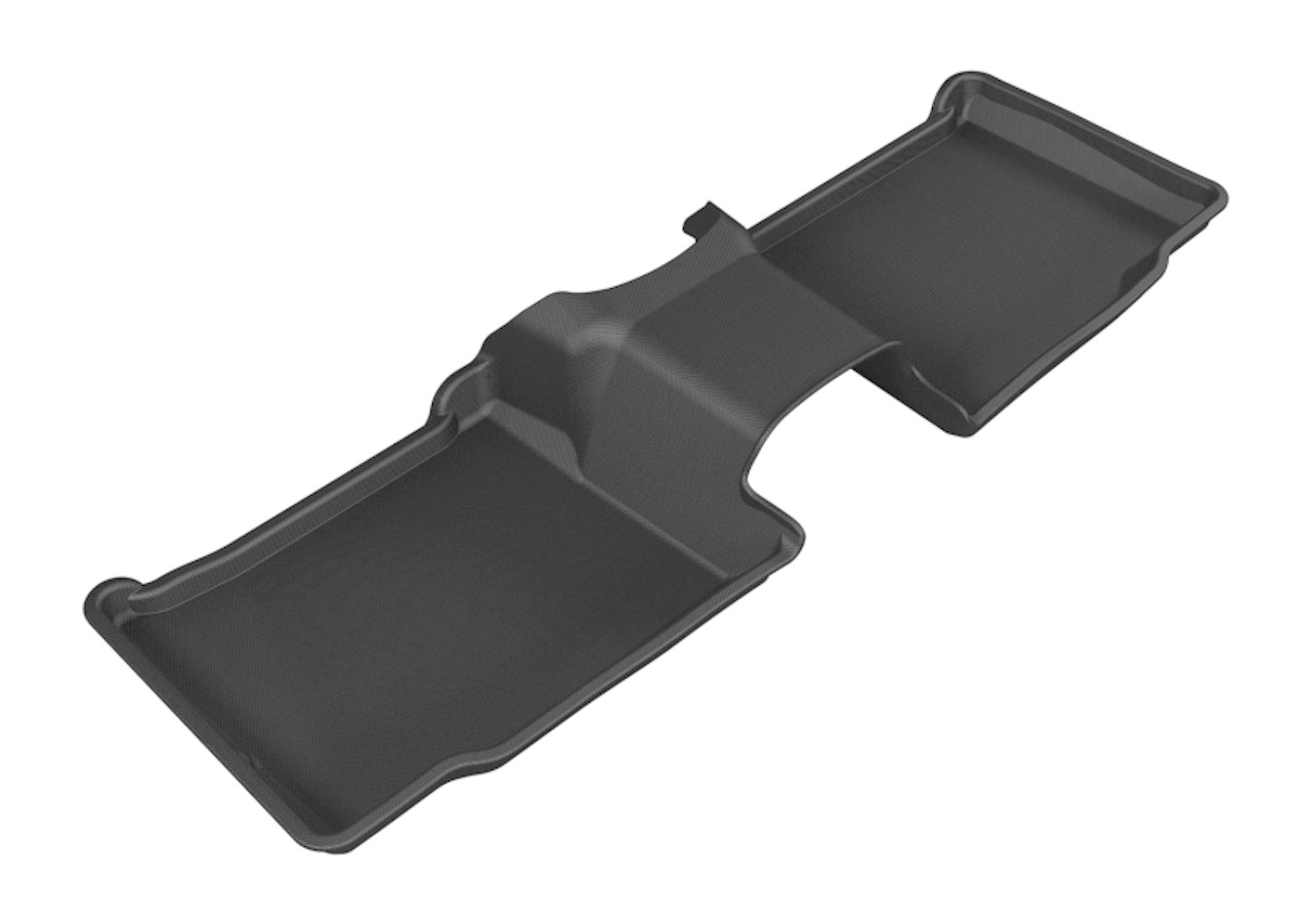 3D MAXpider 2011-2019 Ford Explorer Kagu 2nd Row Floormats - Black - L1FR07921509