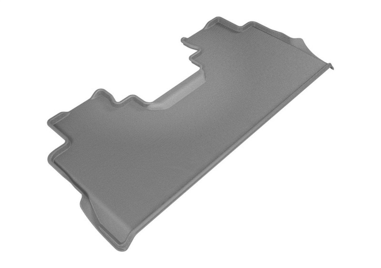 3D MAXpider 2017-2019 Ford F-250/350/450 Supercrew Kagu 2nd Row Floormats - Gray - L1FR10721501