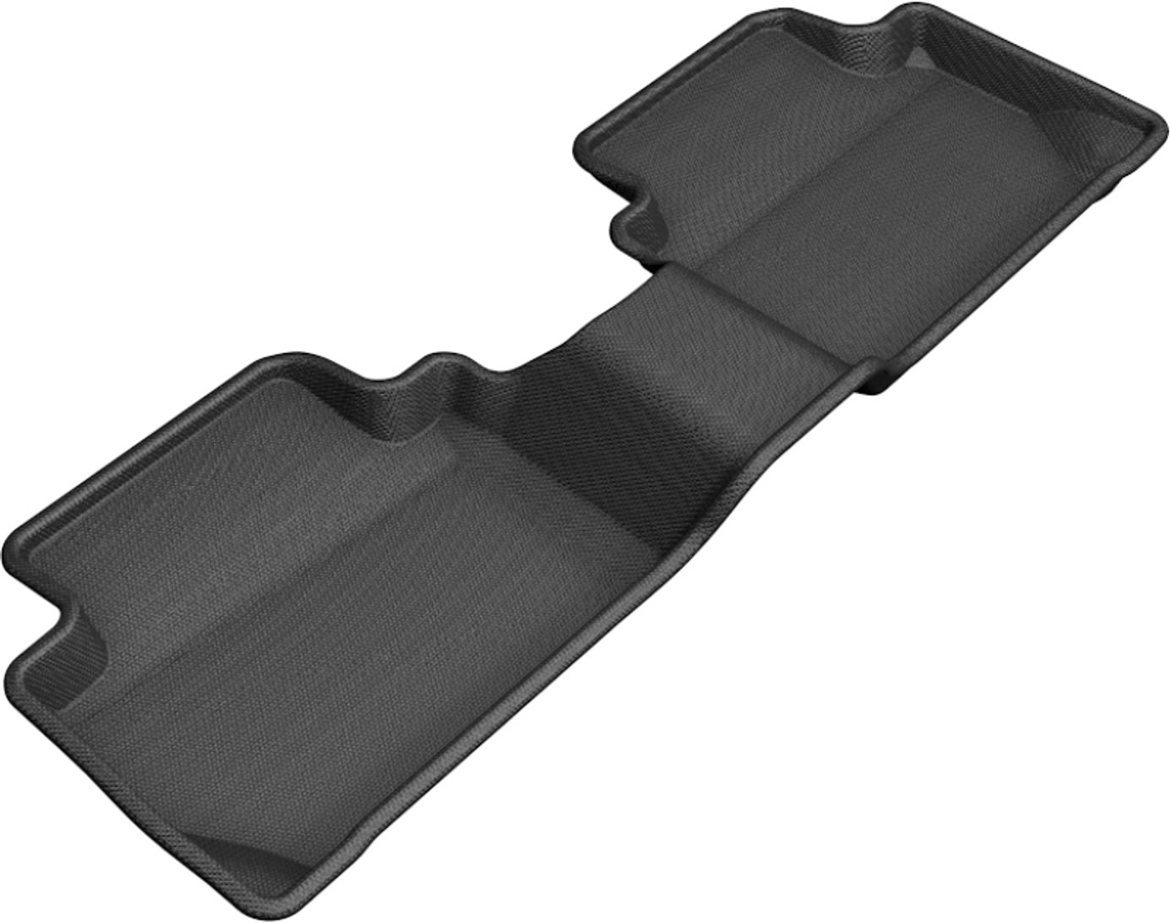 3D MAXpider 2018-2020 Ford Ecosport Kagu 2nd Row Floormats - Black - L1FR11521509