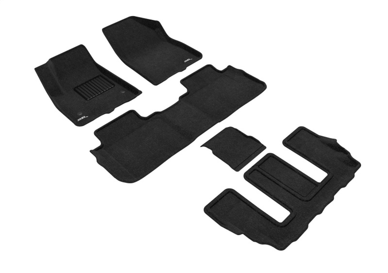 3D Maxpider 17-23 GMC Acadia With Bucket 2Nd Row Elegant Black R1 R2 - L1GM02204709