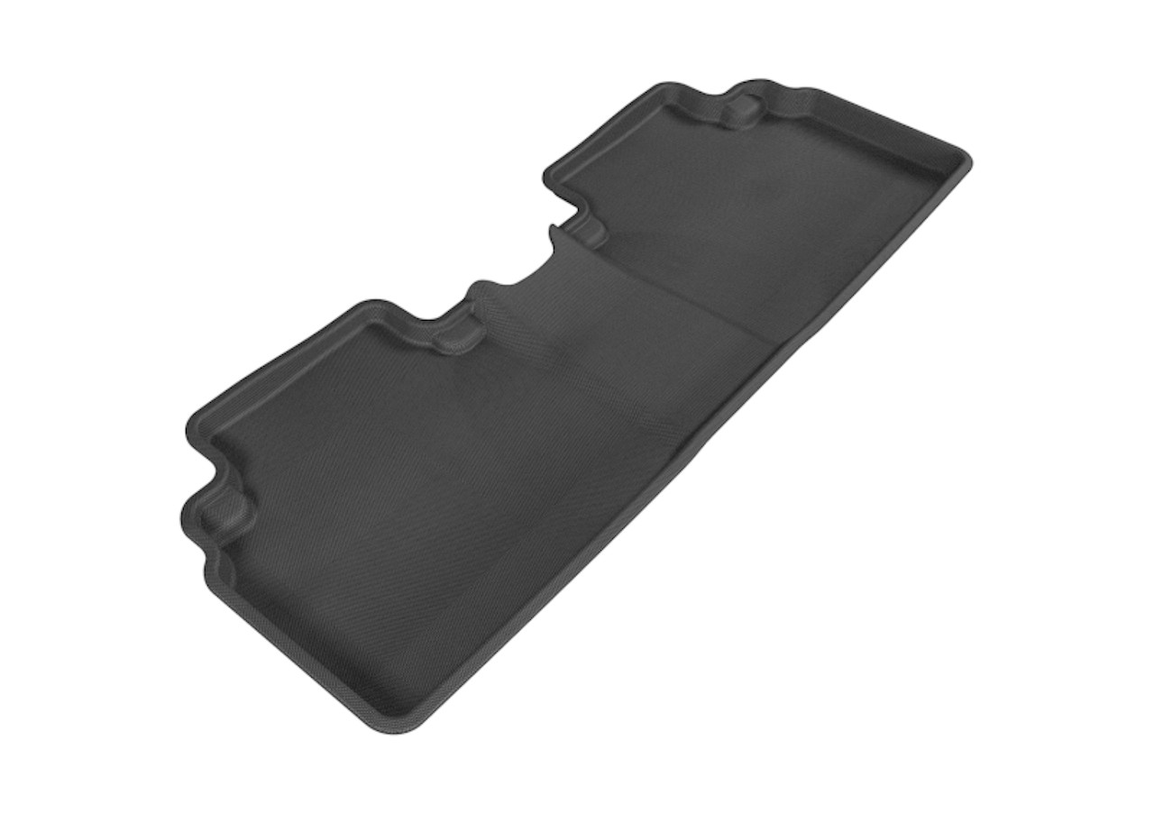 3D MAXpider 2006-2011 Honda Civic Sedan Kagu 2nd Row Floormats - Black - L1HD01221509