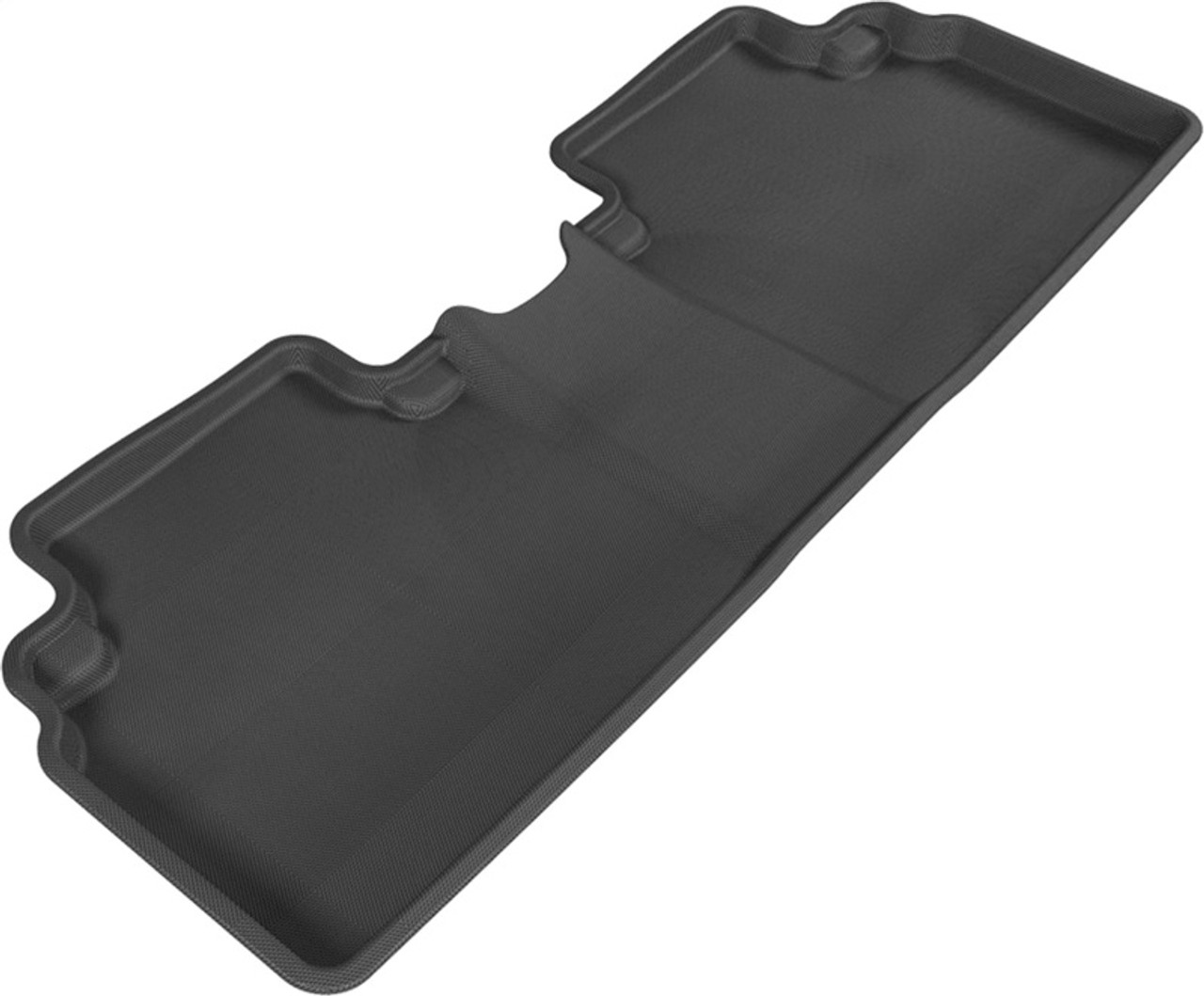 3D MAXpider 2006-2011 Honda Civic Sedan Kagu 2nd Row Floormats - Black - L1HD01221509