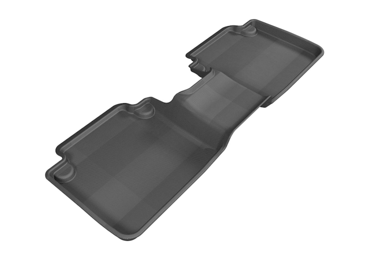 3D MAXpider 2013-2017 Honda Accord Sedan Kagu 2nd Row Floormats - Black - L1HD04821509