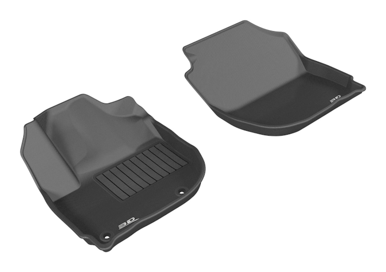 3D MAXpider 2015-2020 Honda Fit/Hr-V Kagu 1st Row Floormat - Black - L1HD05511509