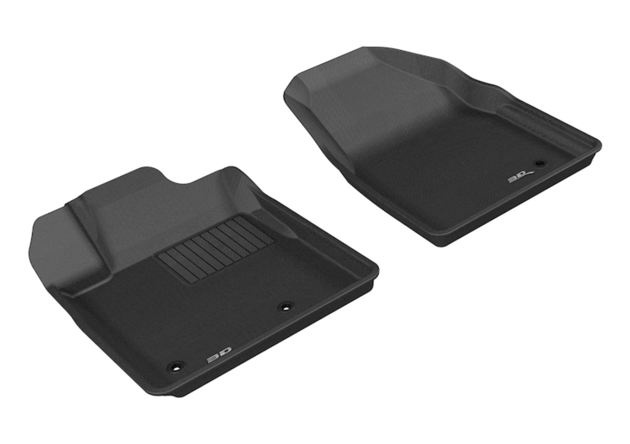 3D MAXpider 2009-2015 Honda Pilot Kagu 1st Row Floormat - Black - L1HD05811509