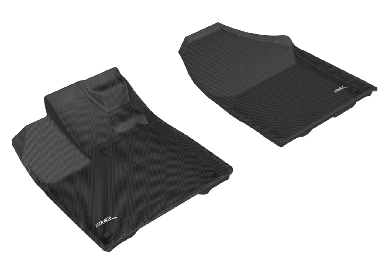 3D MAXpider 2016-2020 Honda Pilot/Passport Kagu 1st Row Floormat - Black - L1HD07311509