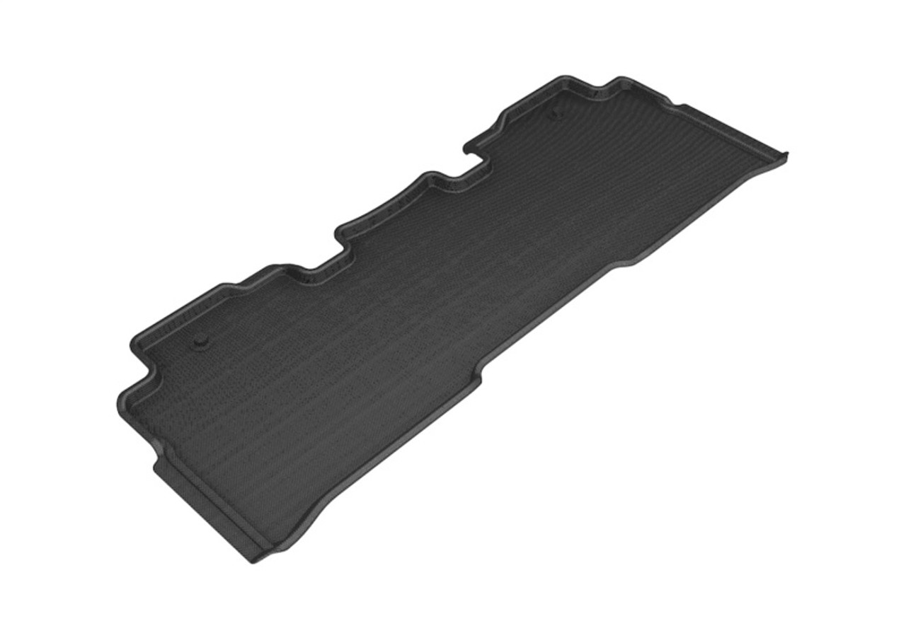 3D MAXpider 2018-2020 Honda Odyssey Kagu 2nd Row Floormats - Black - L1HD09121509