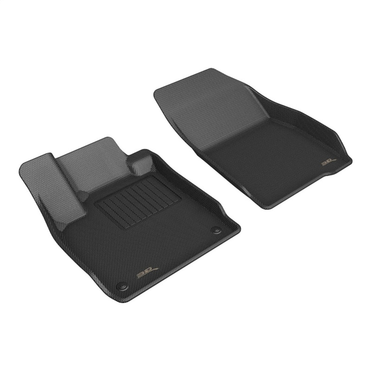 3D MAXpider 2023-2024 Honda Accord Kagu 1st Row Floormat - Black - L1HD13411509