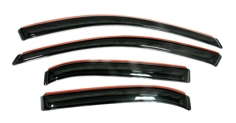 AVS 11-15 Kia Sorento Ventvisor In-Channel Front & Rear Window Deflectors 4pc - Smoke - 194187