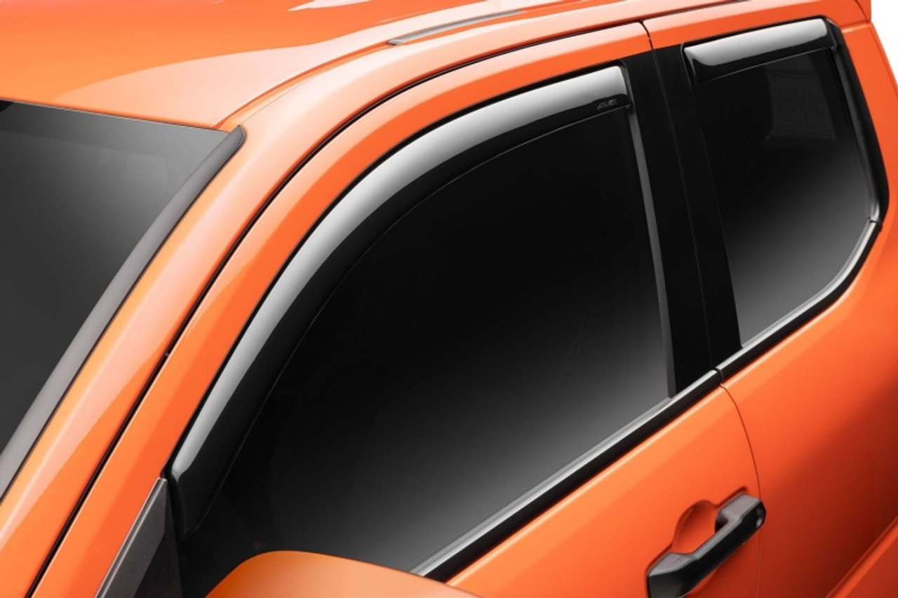 AVS 2024+ Toyota Tacoma In-Channel Ventvisors 4pc - Smoke - 194270