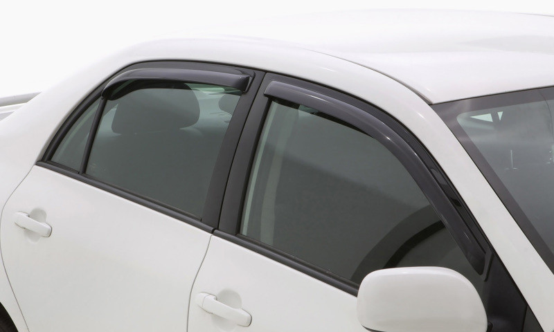 AVS 14-18 Subaru Forester Ventvisor In-Channel Front & Rear Window Deflectors 4pc - Smoke - 194375