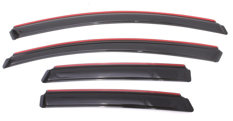 AVS 12-17 Buick Verano Ventvisor In-Channel Front & Rear Window Deflectors 4pc - Smoke - 194389