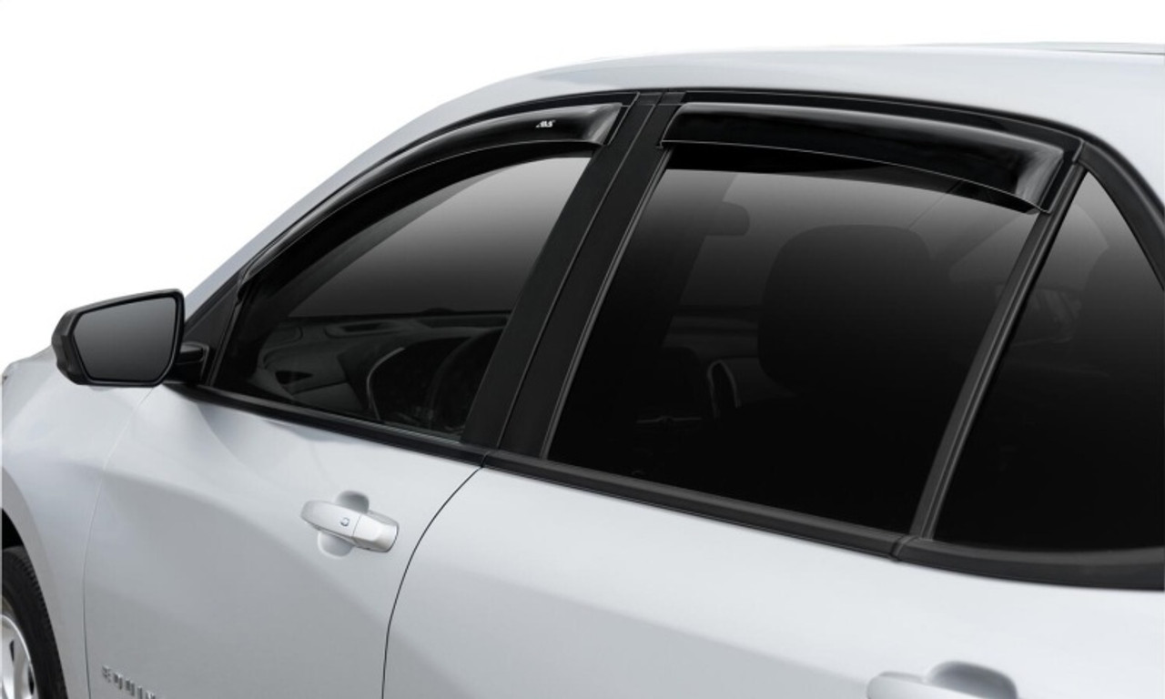 AVS 07-10 Chrysler Sebring Ventvisor In-Channel Front & Rear Window Deflectors 4pc - Smoke - 194458