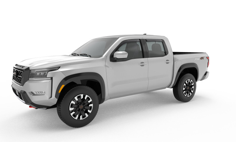 AVS 2022 Nissan Frontier Crew Cab Ventvisor In-Channel Window Deflectors - 4pc - Smoke - 194788