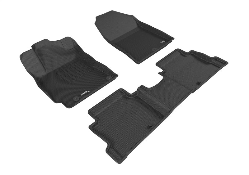 3D MAXpider 17-20 Hyundai Elantra Sedan Kagu Black Full Set - L1HY07101509 Photo - Primary