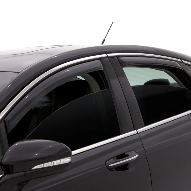 AVS 13-18 Nissan Altima Ventvisor In-Channel Front & Rear Window Deflectors 4pc - Smoke - 194861