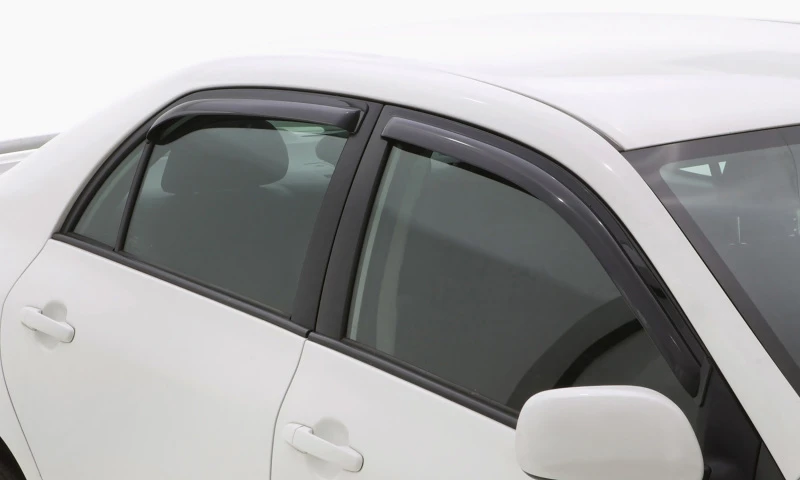 AVS 13-18 Nissan Altima Ventvisor In-Channel Front & Rear Window Deflectors 4pc - Smoke - 194861