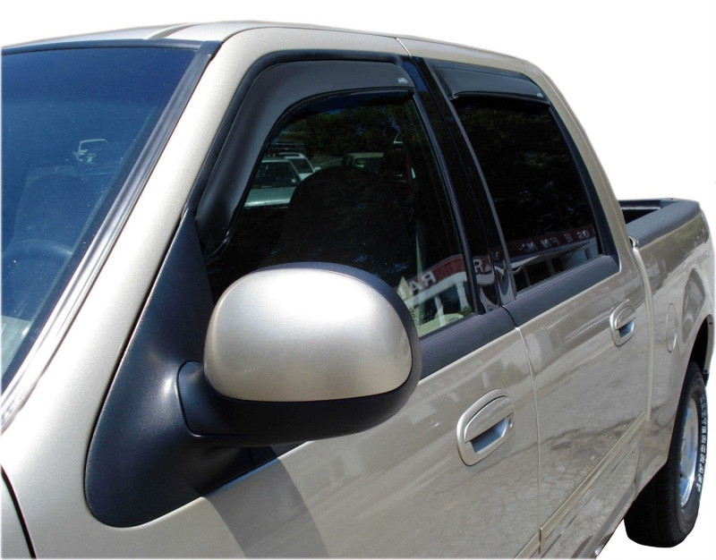 AVS 02-03 Lincoln Blackwood Ventvisor In-Channel Front & Rear Window Deflectors 4pc - Smoke - 194949