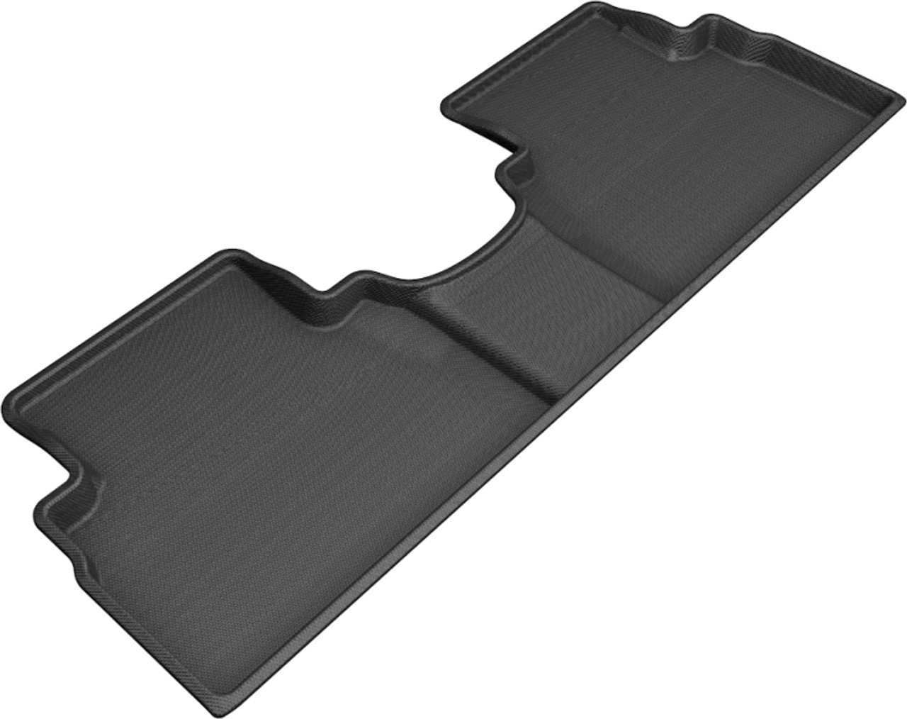 3D MAXpider 2019-2020 Hyundai Santa Fe Kagu 2nd Row Floormats - Black - L1HY09321509
