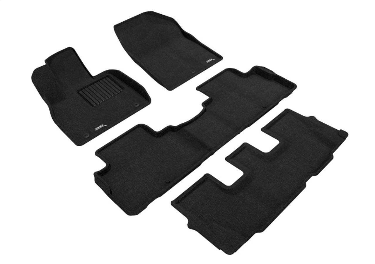 3D Maxpider 20-24 Hyundai Palisade 8-Seat Elegant Black R1 R2 R3 - L1HY10004709