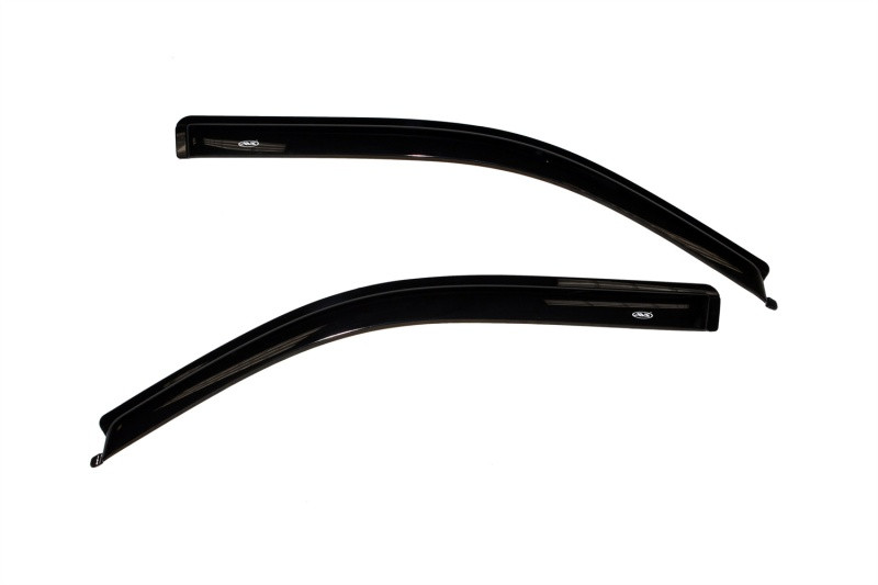 AVS 09-14 Ford F-150 Standard Cab Ventvisor Outside Mount Window Deflectors 2pc - Smoke - 92741