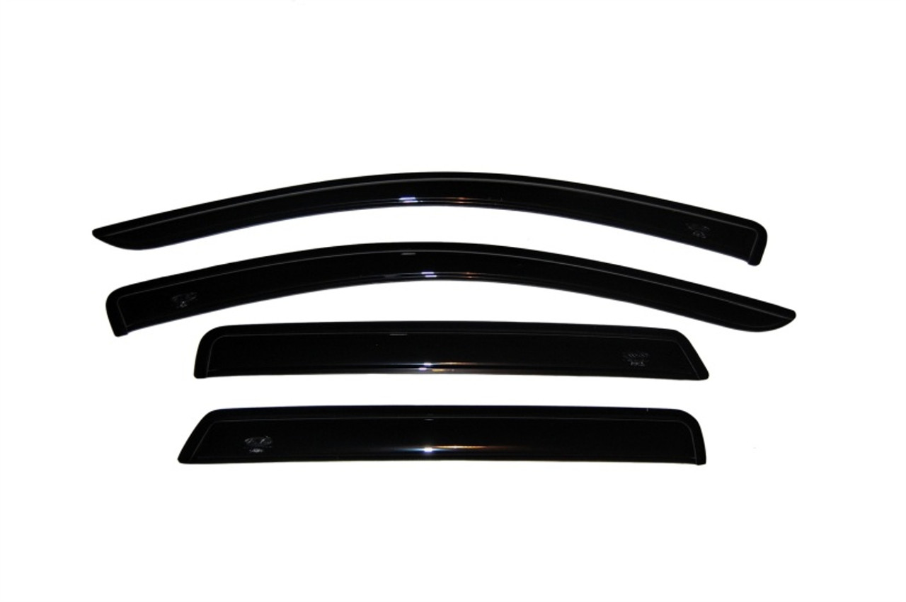 AVS 08-18 Dodge Journey Ventvisor Outside Mount Window Deflectors 4pc - Smoke - 94072