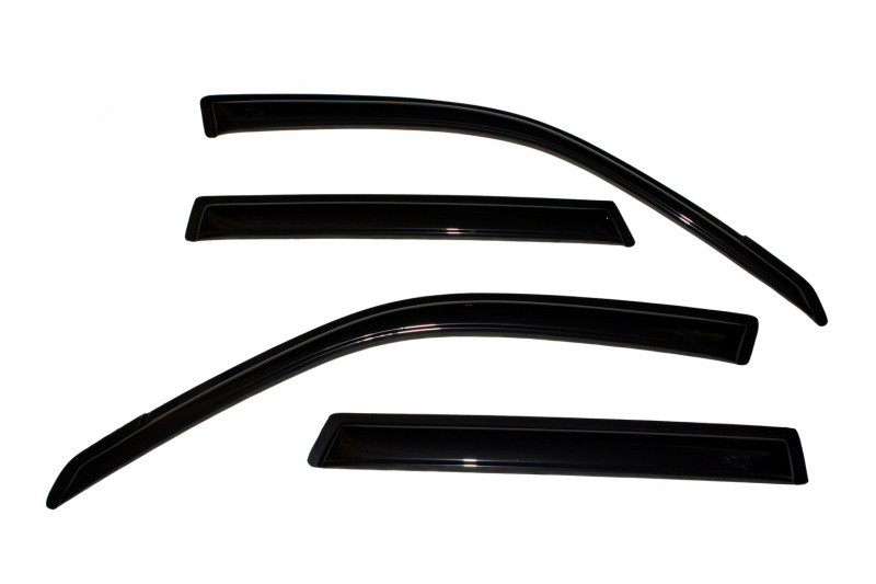 AVS 06-09 Suzuki Grand Vitara Ventvisor Outside Mount Window Deflectors 4pc - Smoke - 94135