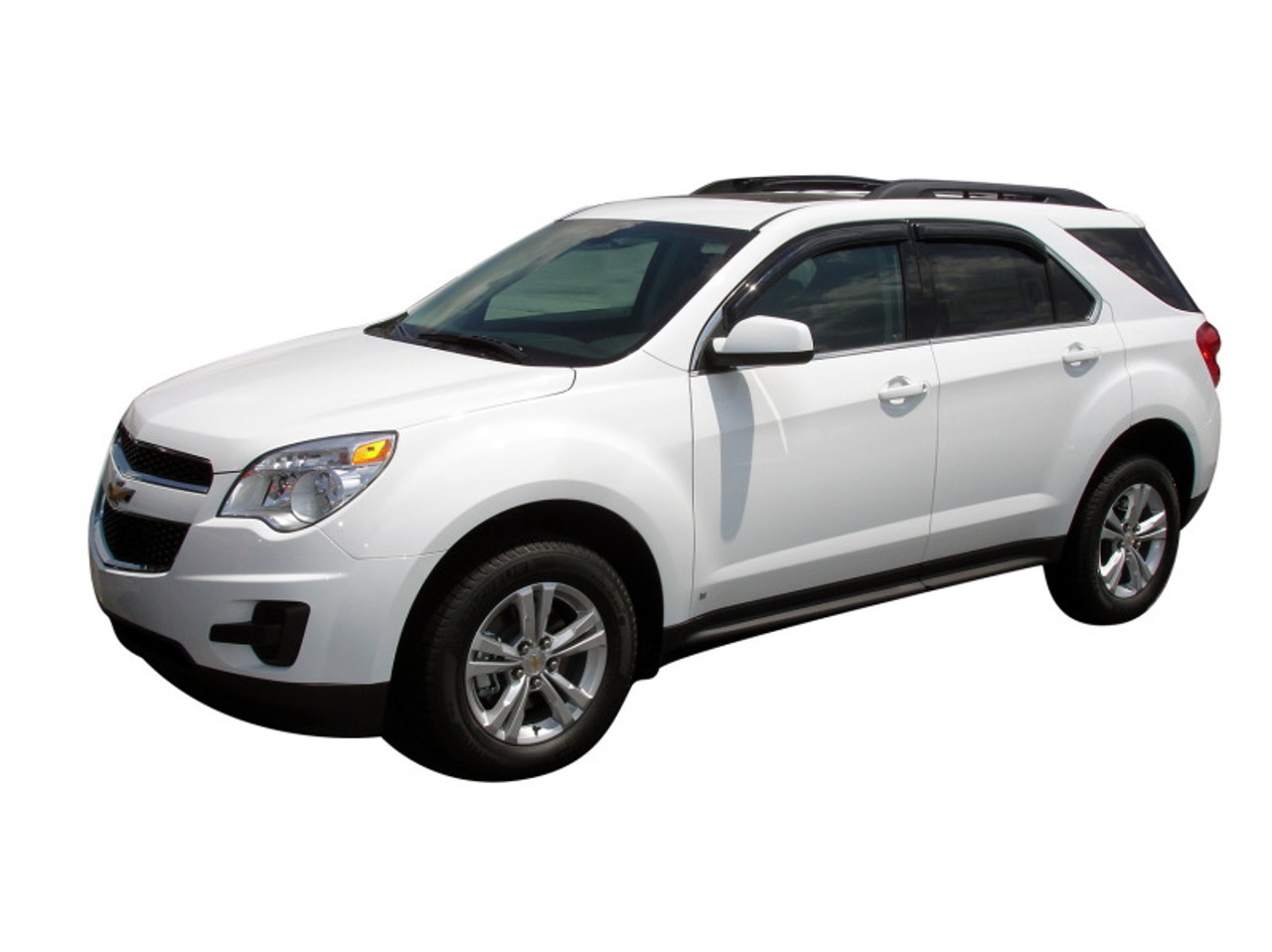 AVS 10-17 Chevy Equinox Ventvisor Outside Mount Window Deflectors 4pc - Smoke - 94166