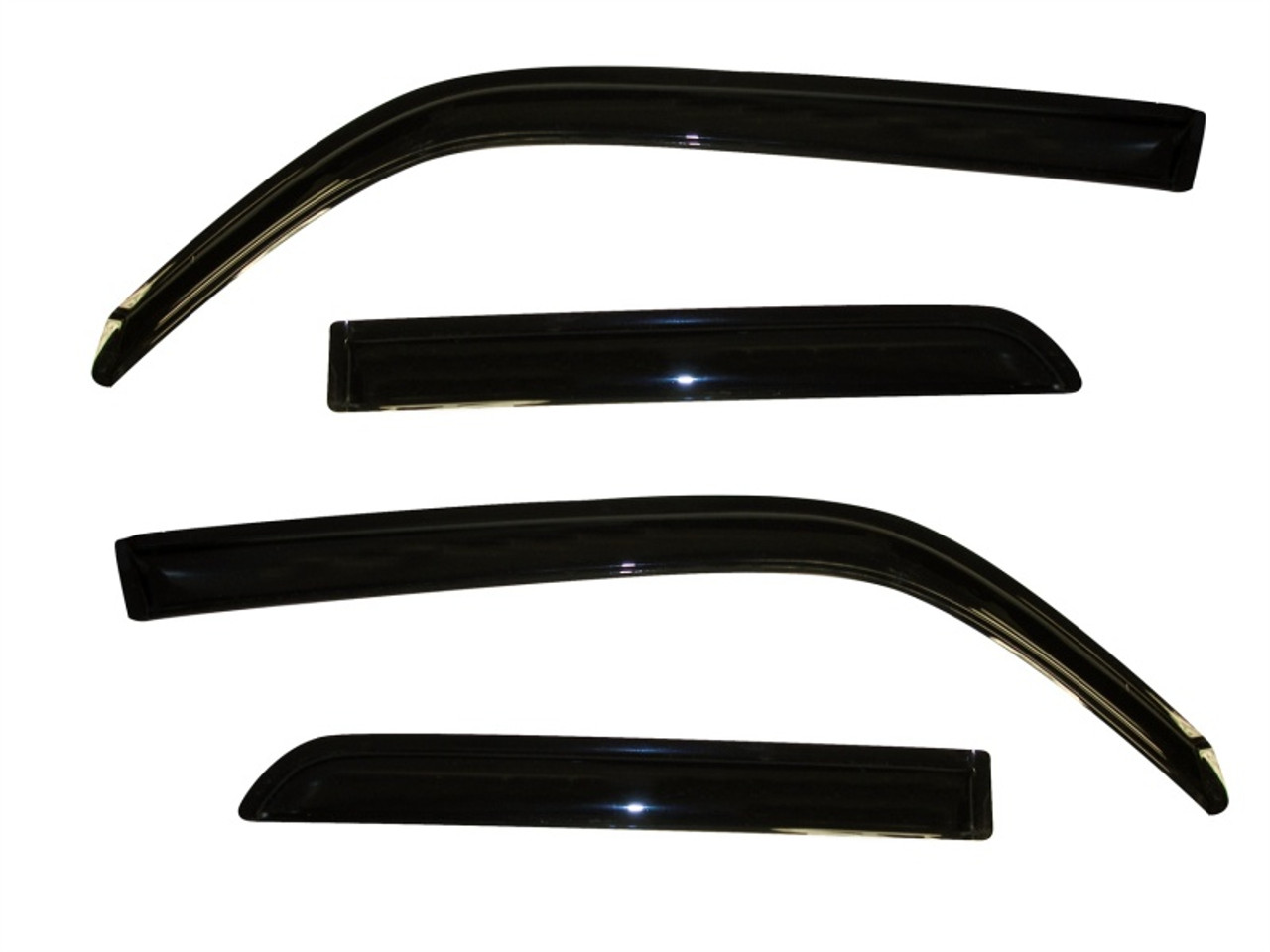 AVS 10-18 Toyota 4Runner Ventvisor Outside Mount Window Deflectors 4pc - Smoke - 94242