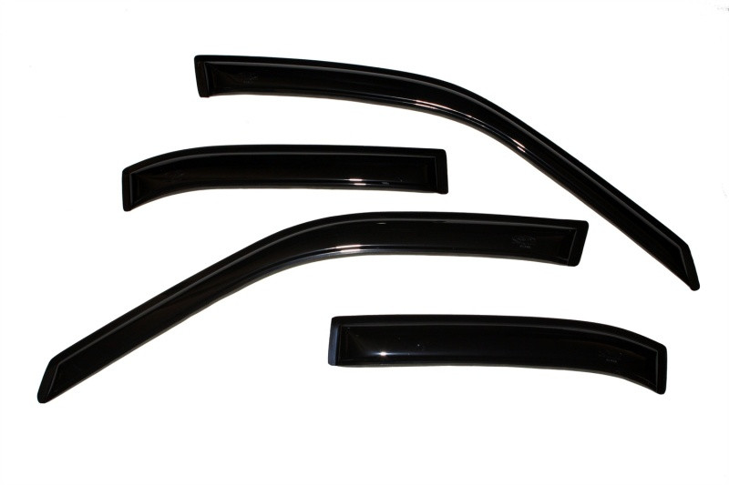 AVS 95-99 Toyota Tercel Ventvisor Outside Mount Window Deflectors 4pc - Smoke - 94338