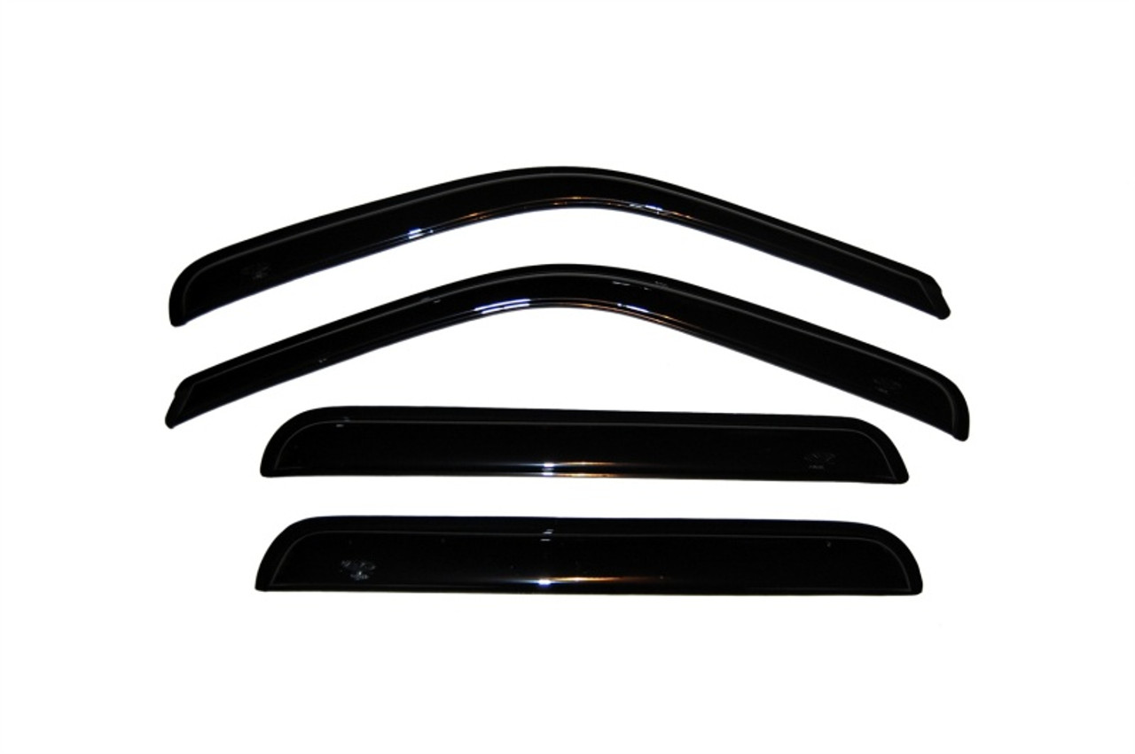 AVS 03-05 Ford Excursion Ventvisor Outside Mount Window Deflectors 4pc - Smoke - 94438