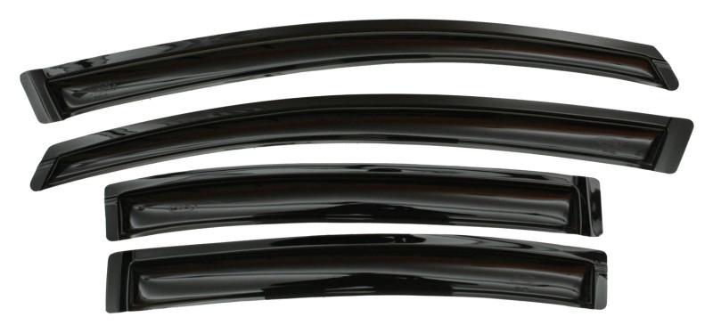AVS 12-15 Honda Civic Ventvisor Outside Mount Window Deflectors 4pc - Smoke - 94462