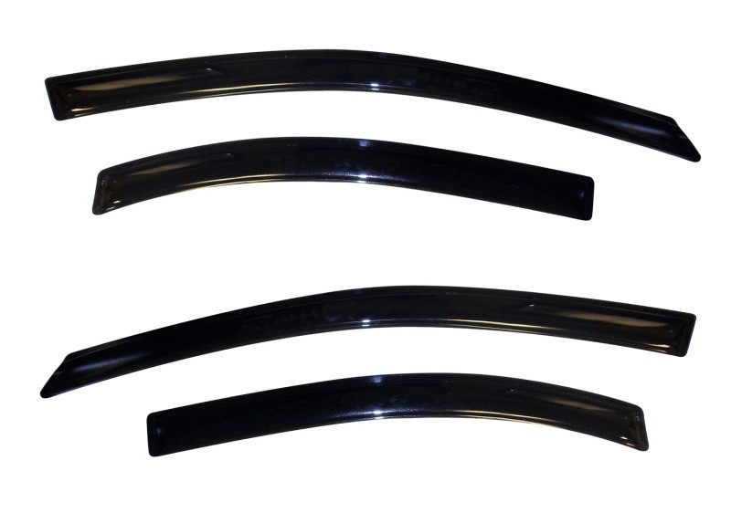 AVS 12-18 Chevy Sonic Ventvisor Outside Mount Window Deflectors 4pc - Smoke - 94472