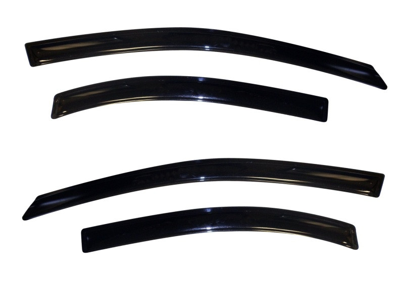 AVS 12-18 Chevy Sonic Ventvisor Outside Mount Window Deflectors 4pc - Smoke - 94472